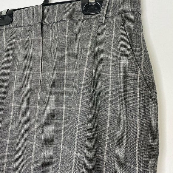 Judith & Charles classic wool plaid mini skirt - Picture 2 of 8